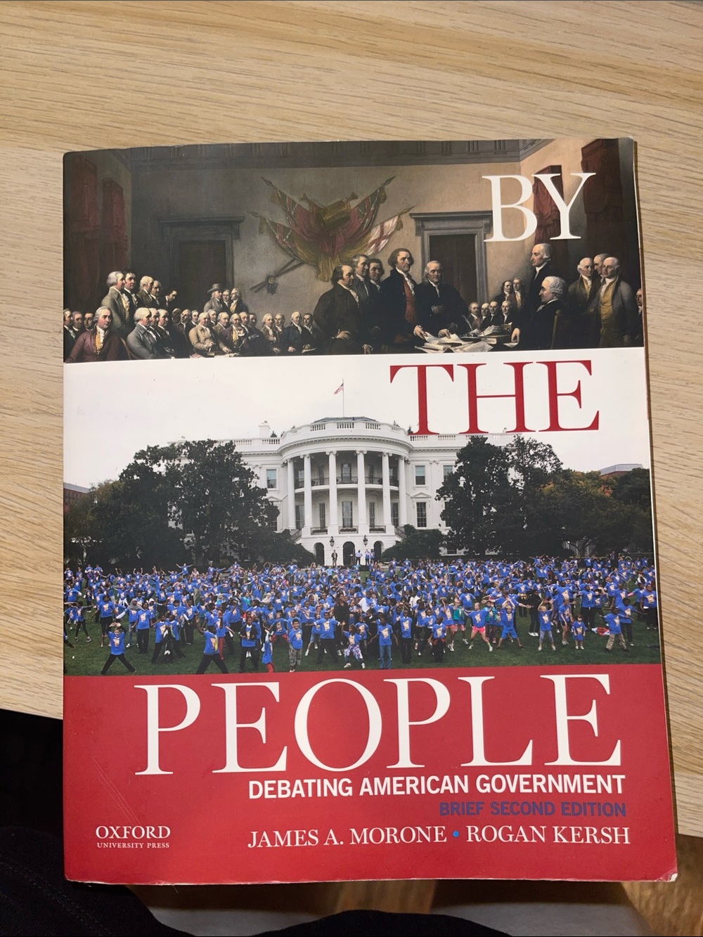 By the People - Debating American Government (Red Cover)like new